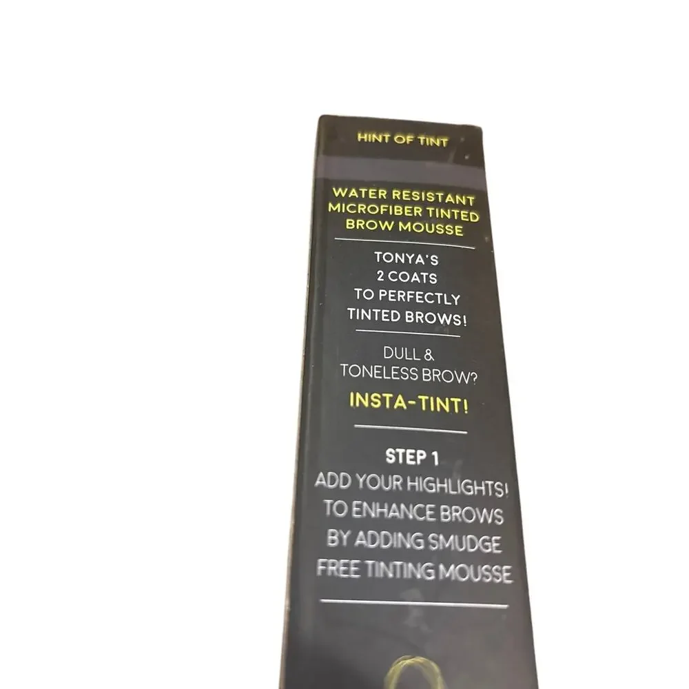 Arches Halos Professional Tinted Brow‎ Mousse Charcoal Water Resistant Vegan